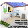 Hybrid Solar Inverter with Built in MPPT Solar Controller 1kw to 6kw